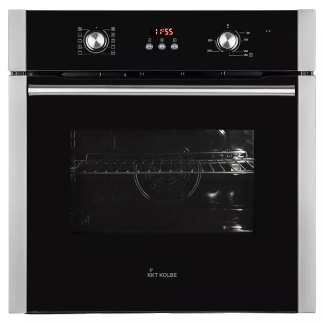 Four électrique encastrable 60cm + Plaques de cuisson induction 59cm, minuterie 3