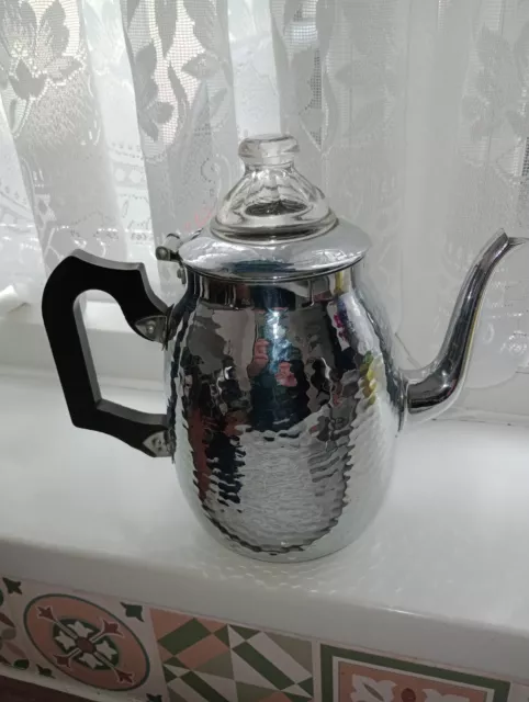 Vintage Towercrome teapot Made In Wolverhampton .
