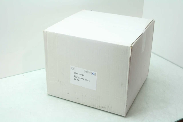 New Telergon S5-02508PR00U DC Switch 250A 1000V DC 8 Pole Solar Panel / Inverter