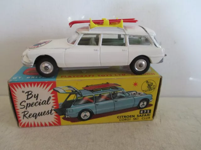 Corgi Toys 475 Citroen Safari Corgi Ski Club Mib 9 En Boite Very Nice L@@K 2