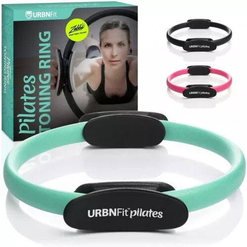 URBNFit Pilates Ring Fitness Circle - Weight Loss Body Toning Flexibility Sculpt