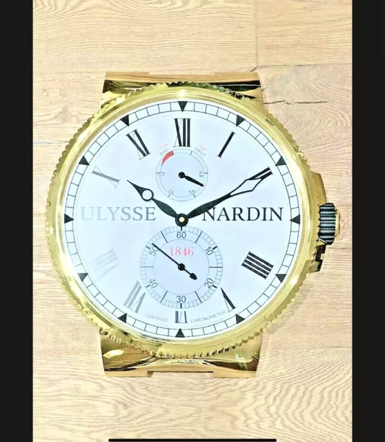 RELOJ DE PARED / Wall Clock ULYSSE NARDIN Marina (Original UN) EUR 1.