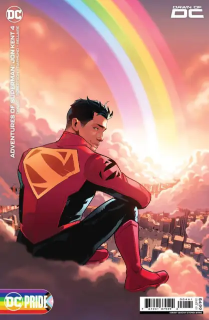 Adventures Superman Jon Kent #4 (Of 6) Cover D Byrne Pride Card Stock Comic Book