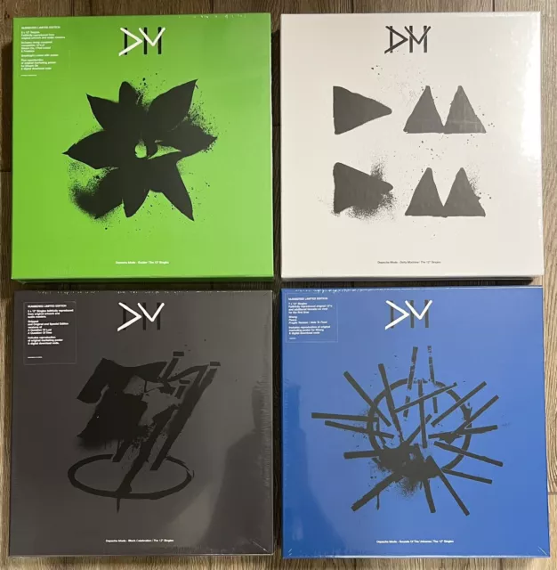 Depeche Mode -The 12'' Singles - Lot of 5 Box-Sets - All New - Limited Numbered