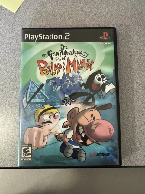 Grim Adventures of Billy & Mandy (Sony PlayStation 2, 2006) CIB
