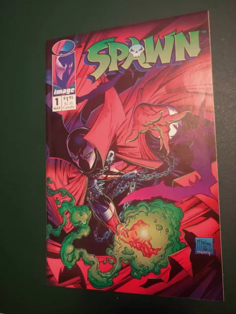 Vintage 1992 SPAWN #1 Todd McFarlane Image May Comics Book
