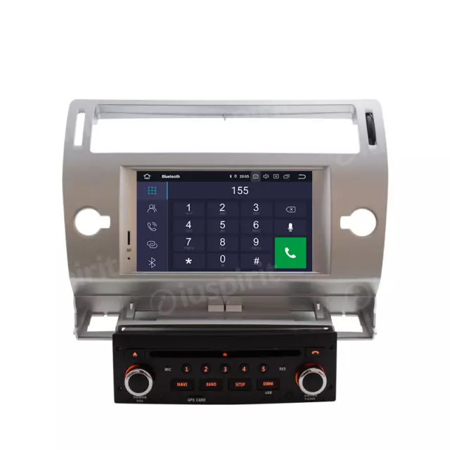 ANDROID autoradio navigatore per Citroen C3-XR 2010-2015 CarPlay Android  Auto GPS USB WI-FI Bluetooth 4G LTE