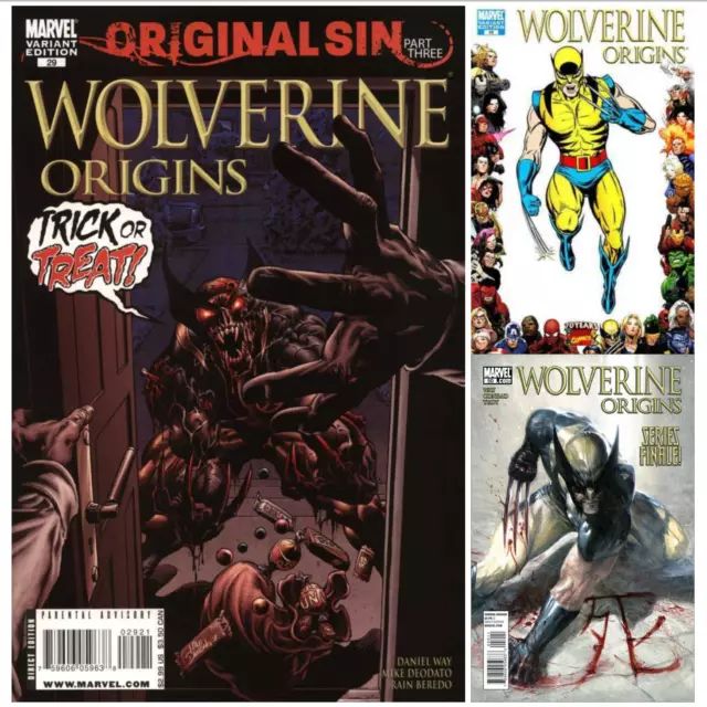 Wolverine Origins U PICK comic 1-50 5 8 10 11 1st Daken 2006 Marvel Old Man Loga