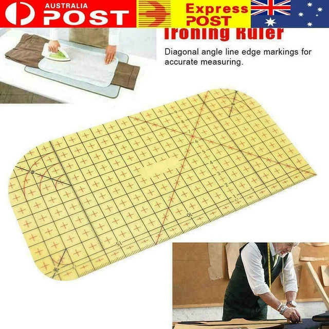 IRONING RULER PATCH Craft DIY Clothe Sewing MeasuRings вλ 3.30