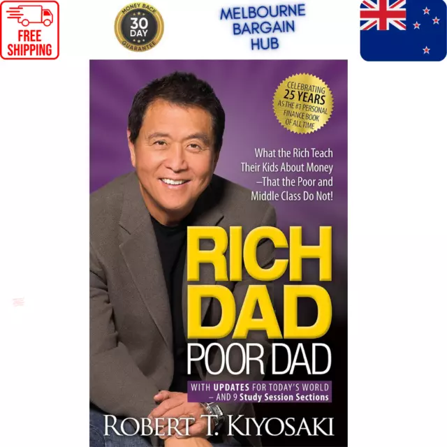 Rich Dad Poor Dad by Robert Kiyosaki | Paperback Book