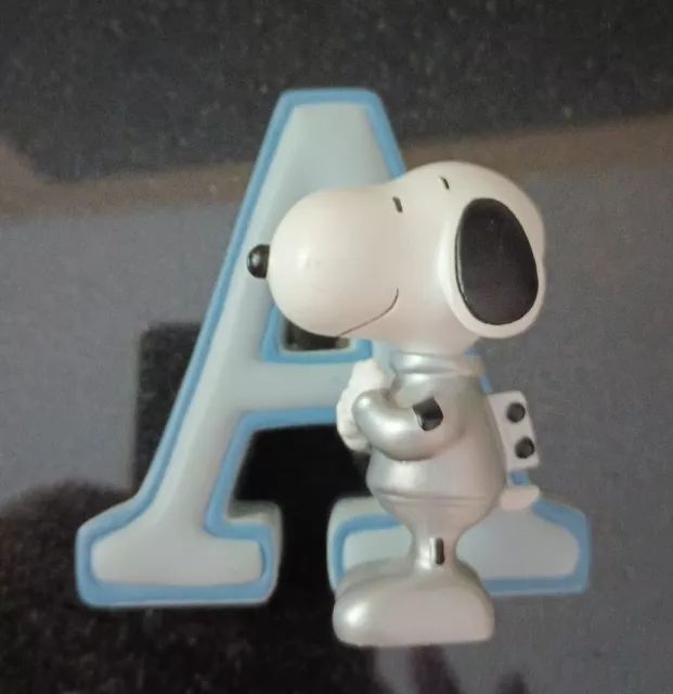 Westland Giftware Peanuts Snoopy Alphabet Letter A Is For Astronaut