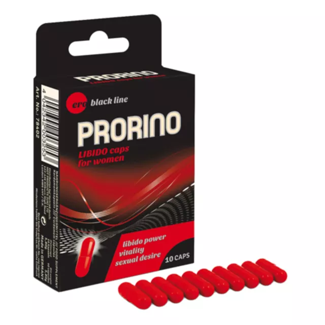 Prorino - Libido Caps Lustmittel Frau Lust Feuchtigkeit sexuelles Verlangen  45g