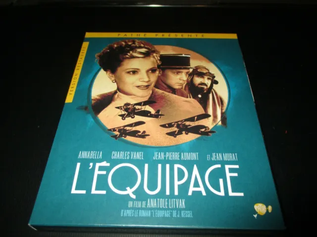 COFFRET BLU-RAY + DVD NF "L'EQUIPAGE" Annabella Charles VANEL Jean-Pierre AUMONT