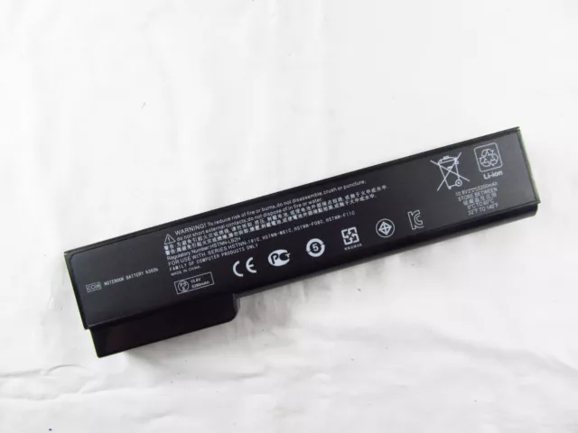 Battery HP/COMPAQ EliteBook 8460w/EliteBook 8470p,6 cells,Black