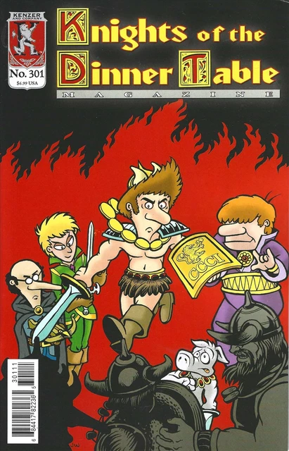 Knights of the Dinner Table #301 VF/NM; Kenzer and Company | Cerebus Tribute - w