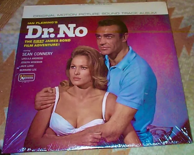 SEALED Soundtrack DR. NO Orig UNITED ARTISTS Mono JAMES BOND Sean Connery URSULA