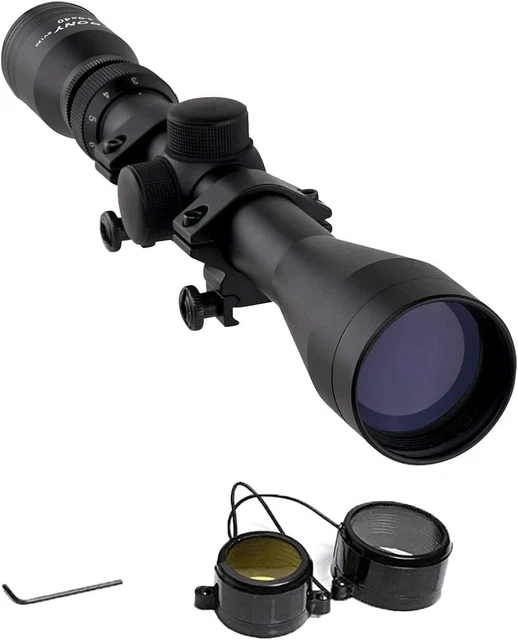 LUNETTE DE VISÉE 3-9x40 Montures Tir Chasse Tactique SVBONY SV120 EUR