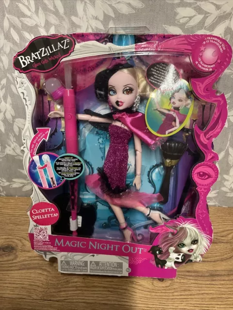 BRATZILLAZ MAGIC NIGHT Out CLOETTA SPELLETA Doll New in box NIB