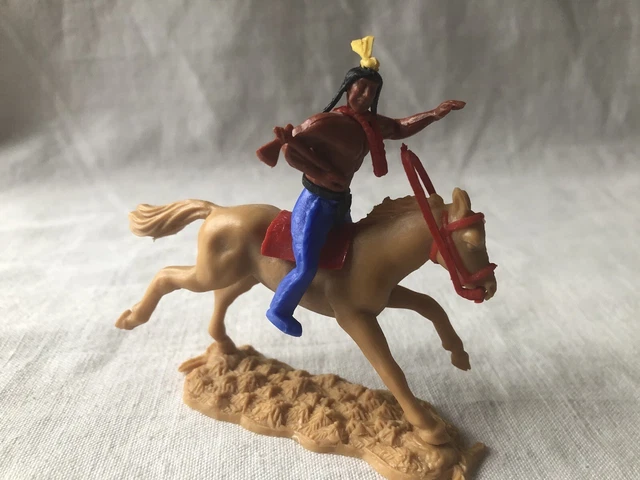 LOT ,SOLDATS ANCIENS Timpo Toys Cowboys Farwest Figurines Vintage EUR 8
