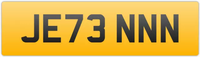 Jen Jenn Jennifer Jenny Jens Jean Private Registration Car Number Plate Je73 Nnn