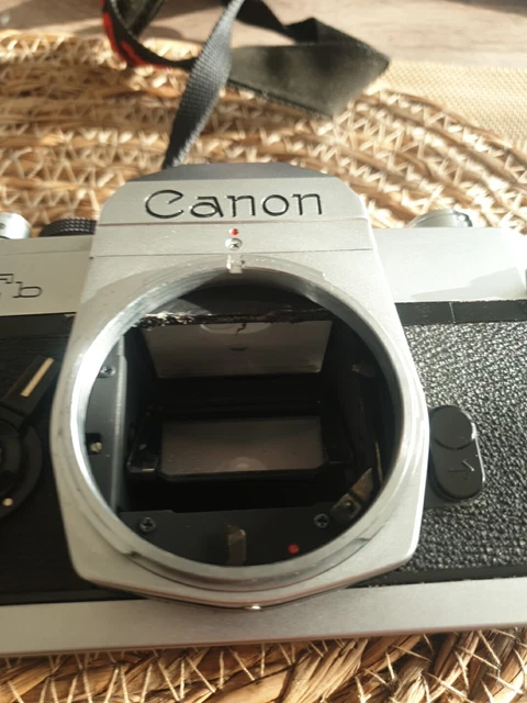 Appareil Photo Reflex Argentique Canon FTB QL + Objectif Soligor 90-230mm - Années 70