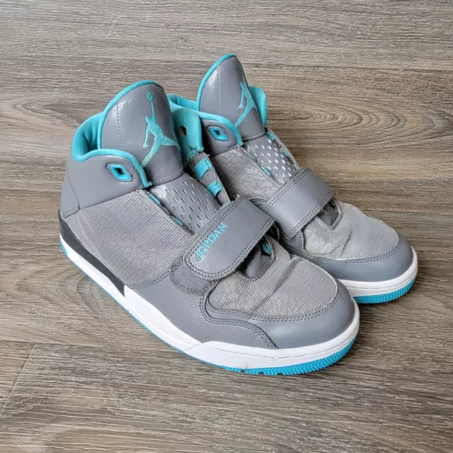 Nike Air Jordan Retro V IV III 543 Men’s Size 8.5 Blue Gray Shoes 602661-015