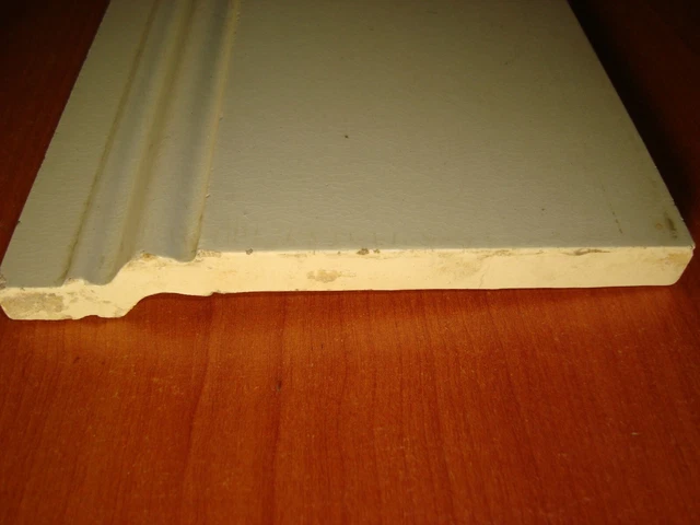 France Sarreguemines Original antique reclaimed Bottom bullnose tile 6x6 white 3