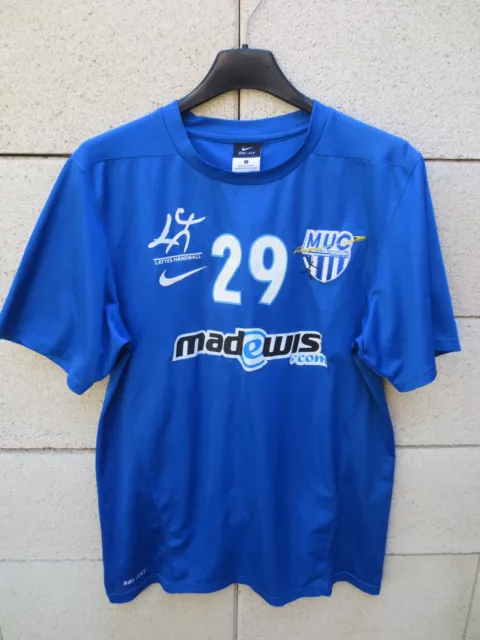 Maillot handball LATTES MUC MONTPELLIER porté n°29 worn shirt S NIKE