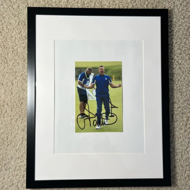 Ian Poulter Signed Autograph Golf Memorabilia Golf Photo Poster