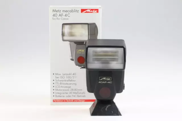 METZ Mecablitz 40 AF-4C für Canon - SNr: 80118888
