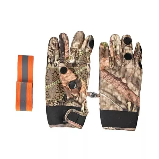 Camo Hunting Gloves Lightweight Pro Anti-Slip Shooting Camo Hunting Gloves-M