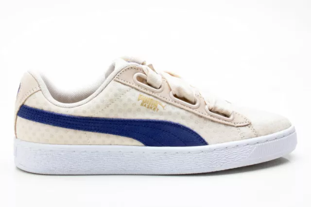 Puma basket heart donna blu top