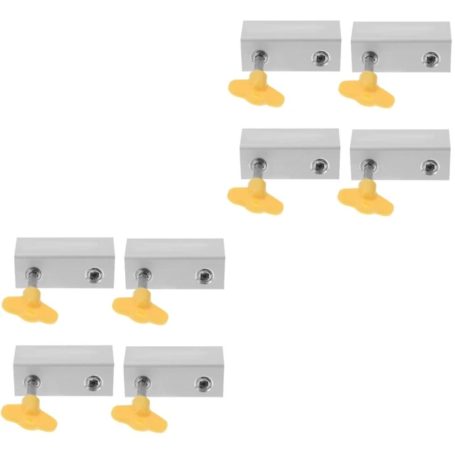 8 PCS Sliding Window Limiter Fenêtre verrouille la sécurité de la fenêtre coulis