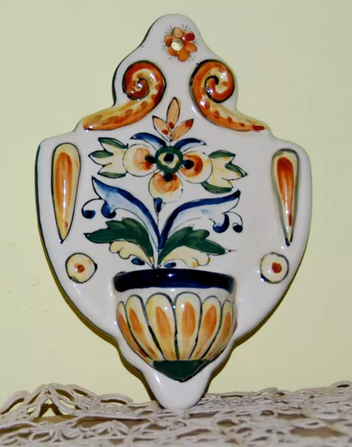 Acquasantiera in Ceramica da muro , parete chiesa casa