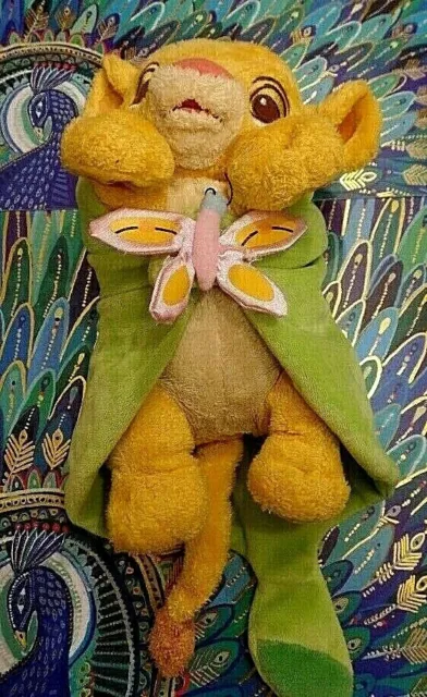 Disney Le roi lion Doudou plat Simba beige 30 cm