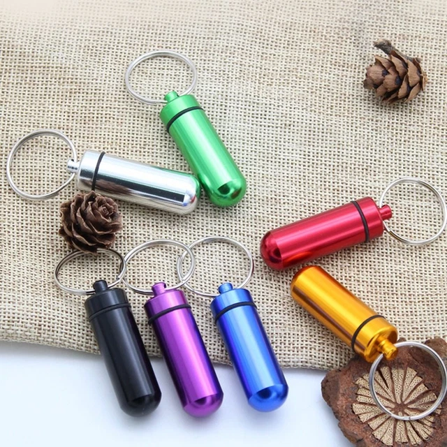 Waterproof Outdoor Medicine Bottle Mini Medicine Jar Container Pill Bottle
