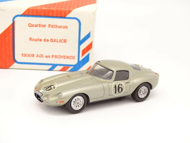 Jaguar Type E 4e Le Mans 1962 - Provence Moulage 1/43 - Kit Monté Très Bon état