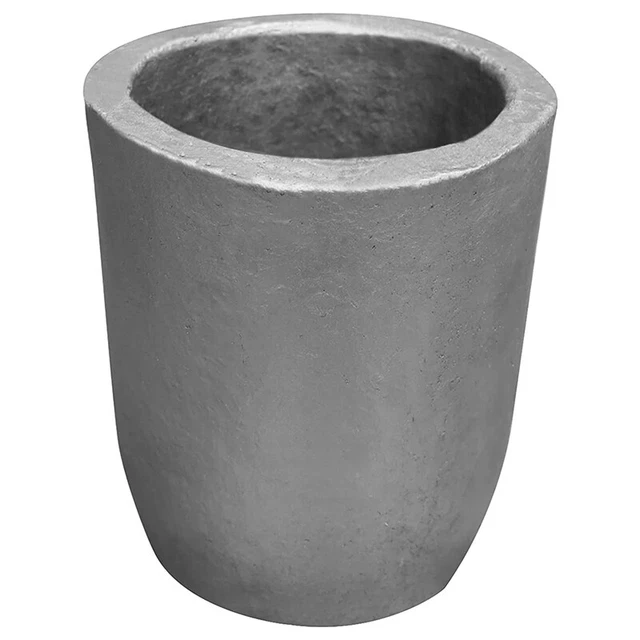 Crisol de grafito carburo de silicio NO.3, crisol de fusión para fundir de Meta C4M4