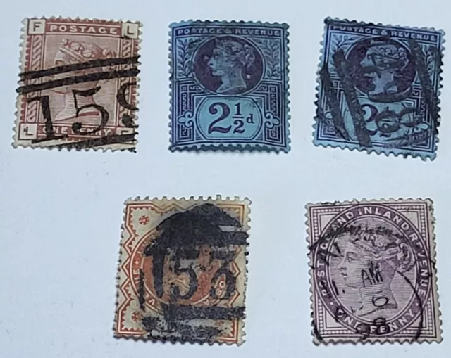 Gb  Great Britain  Lot Of 5  Stamps    (   Ref  Lot X  )