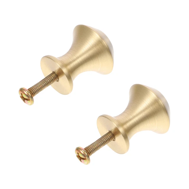 2 Pcs Copper Handle Kitchen Cabinet Handles Drawer Door Knobs