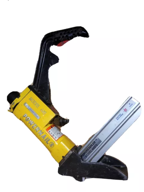 POWERNAIL 445FS Pneumatic HARDWOOD FLOOR 15.5-Gauge Flooring Stapler
