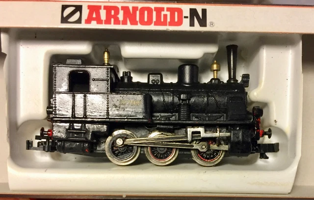 Locomotiveà vapeur 141 R 1155 SNCF DCC SOUUND (échelle N) ARNOLD ARN