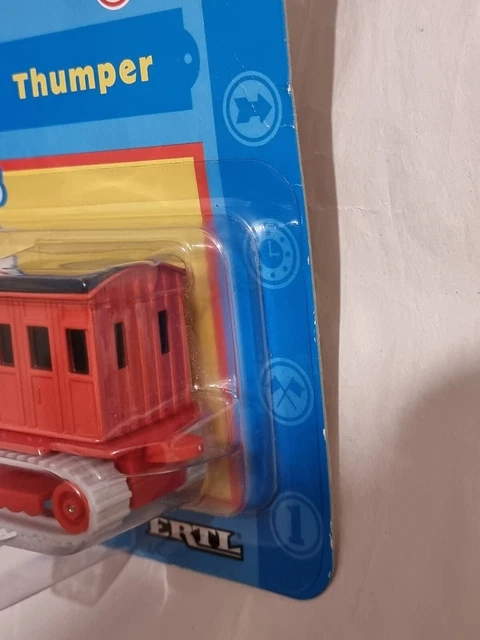 THOMAS THE TANK Engine & Friends ERTL THUMPER DIECAST NEW AND SEALED ...