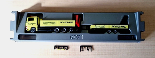 Modellino Camion MAN TGX Autotreno Emons Herpa 1:87 – Miniatura In Plastica Made In Germany, Dettaglio Realistico, Idea Regalo Per Collezionisti