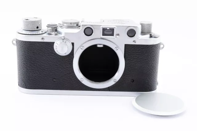 🌸N MINT🌸 Esfera del cuerpo de la cámara de película Leica IIIc Rangefinder...