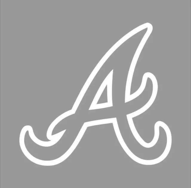 Atlanta Braves logo MLB Vinyl Decal Window Laptop Any Size Any
