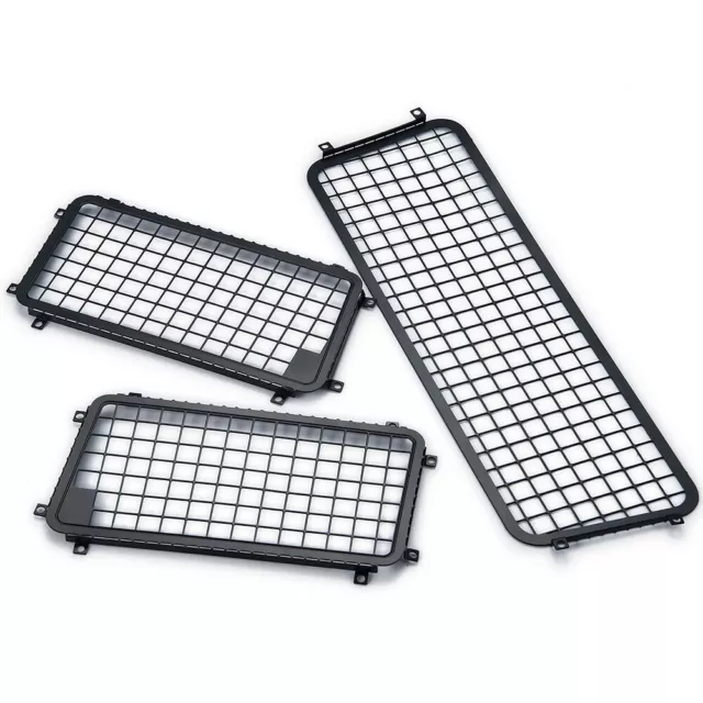 For RC 1:10 TRX4 Bronco Metal Stereoscopic Window Mesh Protective Net