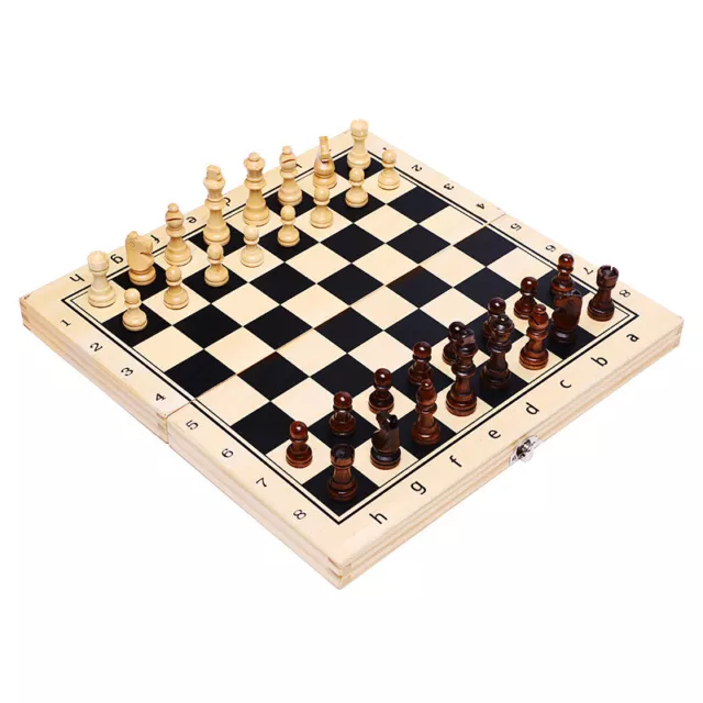 Magnetic Chess Set 29x29 CM Portable Wooden Foldable Chessboard Magnetic Pieces 3