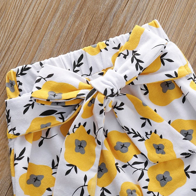 3 pz abiti cuore per bambine neonate top pantaloni fascia outfit tuta 6