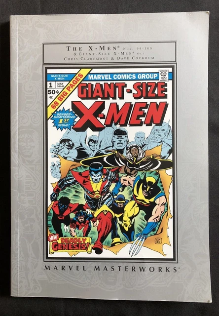 Marvel Masterworks: X-Men Vol. 1 (2003) 1ST PRINT TPB BARNES & NOBLE EDITION!